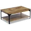 Image de vidaXL Table basse Bois de manguier 100x60x38 cm243341