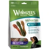 Image de Whimzees Wellness Toothbrush taille XS pour chiens (48 pièces)   Friandises pour chien