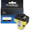 Image de PrintAbout huismerk Inktcartridge 363 (C8773EE) Geel Geschikt voor HP