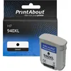 Image de PrintAbout huismerk Inktcartridge 940XL (C4906AE) Zwart Hoge capaciteit Geschikt voor HP