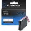 Image de PrintAbout huismerk Inktcartridge T048 (C13T048640) Licht-magenta Geschikt voor Epson