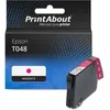 Image de PrintAbout huismerk Inktcartridge T048 (C13T048340) Magenta Geschikt voor Epson