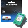 Image de PrintAbout huismerk Inktcartridge 351 (CB337EE) 3-kleuren Geschikt voor HP