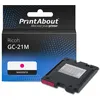 Image de PrintAbout huismerk Inktcartridge GC-21M (405534) Magenta Geschikt voor Ricoh