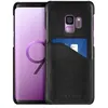 Image de Coque Galaxy S9 Coque rigide Revêtement cuir Porte-carte Bugatti Londra - Noir