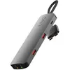 Image de Linq Multiports USB-C 7-en-1 GrisD2 Pro MST Gris