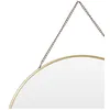 Image de Miroir doré suspendu avec chaînette D29