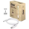 Image de club3D USB / DisplayPort CÃ¢ble de raccordement [1x USB 3.1 mÃ¢le type C - 1x DisplayPort mÃ¢le] 1.2 m blanc