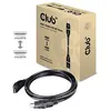 Image de Club 3D CAC-1360 - Câble HDMI avec Ethernet - HDMI mâle rotation pour HDMI mâle rotation - 2 m - support 4K