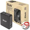 Image de Club 3D CAC-1917 - Adaptateur secteur - technologie GaN - 140 Watt - 5 A - Power Delivery 3.1, PD/PPS - 4 connecteurs de sortie (USB, 3 x USB-C) - sur le câble : USB-C - International