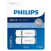 Image de Philips USB 2.0 32Go / GB Snow Edition gris 2-Pack
