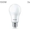 Image de Ampoule LED - 100 W - A67 E27 - Blanc froid - Non dimmable x 3