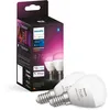 Image de Philips Philips Hue Pack 2 Ampoules Connectées Sphériques E14 Led 5.1 Watt 4000 Kelvin 470 Lumen