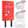 Image de ELRO FF0404 Lot de 2 dÃ©tecteurs de fumÃ©e CO avec Couverture Rigide de 1,2 m