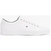 Image de Baskets Essential En Cuir Ã Lacets Essential Leather Sneaker/White - 41