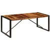 Image de vidaXL Table à dîner 200x100x75 cm Bois de Sesham solide247413