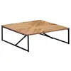 Image de vidaXL Table basse 110x110x36 cm Bois d'acacia solide
