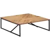 Image de vidaXL Vidaxl Table Basse 110x110x36 Cm Bois D'acacia Solide