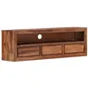 Image de vidaXL Meuble TV 120x30x40 cm Bois solide247703