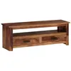 Image de vidaXL Meuble TV 118x30x40 cm Bois massif247715