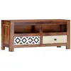 Image de vidaXL Meuble TV 90x30x40 cm Bois solide247734
