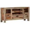 Image de vidaXL Buffet Gris 100 x 30 x 50 cm Bois massif de Sesham