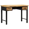 Image de Vidaxl Table D'Ã©criture 110 X 50 X 76 Cm Bois De Manguier Massif