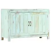 Image de vidaXL Buffet Bleu clair 110 x 35 x 70 cm Bois de manguier massif