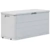 Image de vidaXL Boîte de rangement de jardin 280 L Gris clair45686
