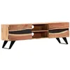 Image de vidaXL Meuble TV 140x30x45 cm Bois d'acacia massif