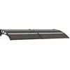 Image de vidaXL Auvent de porte Noir 240x75 cm PC144826