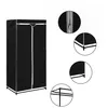 Image de vidaXL Garde-robe Noir 75x50x160 cm282437