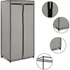 Image de vidaXL Vidaxl Garde-Robe Gris 75x50x160 Cm