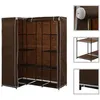 Image de vidaXL Garde-robe d'angle Marron 130x87x169 cm282450