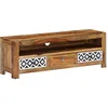 Image de vidaXL vidaXL Meuble TV 120x30x40 cm Bois de Sesham solide