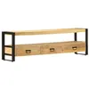 Image de vidaXL Meuble TV 150x30x45 cm Bois solide de manguier247906