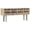 Image de vidaXL Buffet 140x30x60 cm Bois de manguier massif247914