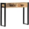 Image de vidaXL Table console 90 x 30 x 75 cm Bois de manguier massif247920
