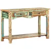 Image de vidaXL Table Console 120x40x75 Cm Bois Solide De Récupération