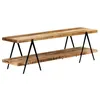 Image de vidaXL Meuble TV 160x40x50 cm Bois solide de manguier247885
