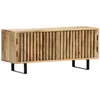 Image de vidaXL Meuble TV 90x30x40 cm Bois de manguier massif247896