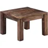 Image de vidaXL Vidaxl Table Basse 50x50x35 Cm Bois De Manguier Massif