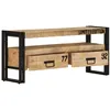 Image de vidaXL Meuble TV 100x30x45 cm Bois de manguier massif249858