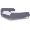 Image de vidaXL Cadre de lit sans matelas gris clair tissu 140x200 cm280923