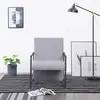 Image de vidaXL Fauteuil gris clair tissu