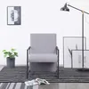 Image de vidaXL Fauteuil Gris clair Tissu