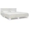 Image de vidaXL Cadre de lit sans matelas Gris Rotin naturel 180x200 cm283093