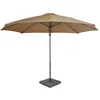 Image de vidaXL Vidaxl Parasol Avec Base Portable Taupe