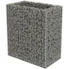 Image de vidaXL Vidaxl Lit Surélevé À Gabion Acier Galvanisé 90x50x100 Cm