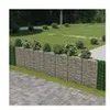Image de vidaXL Mur de gabion Acier galvanisé 450 x 30 x 100 cm143571